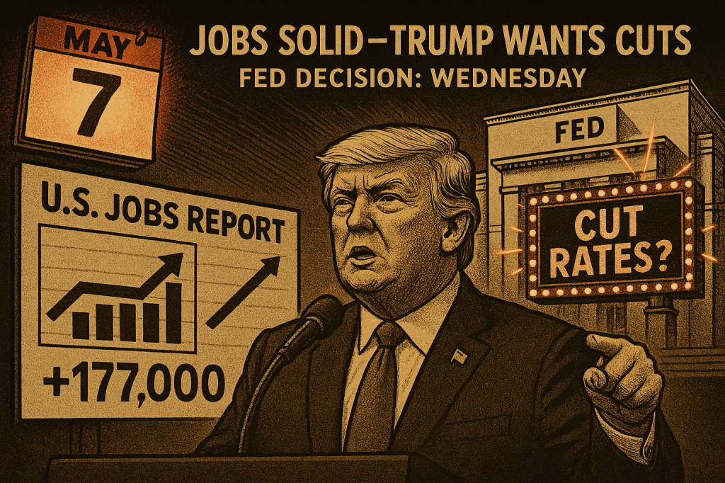 🗞️ BREAKING — U.S. Jobs Surprise: Labor Holds, Trump Presses the&nbsp;Fed